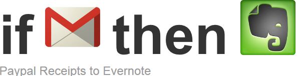 PayPal сметки към Evernote
