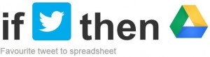 Любими туитове към Google Spreadsheet