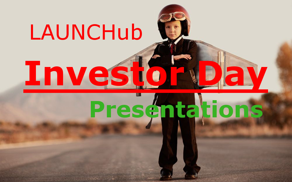 Launch investorday presentations