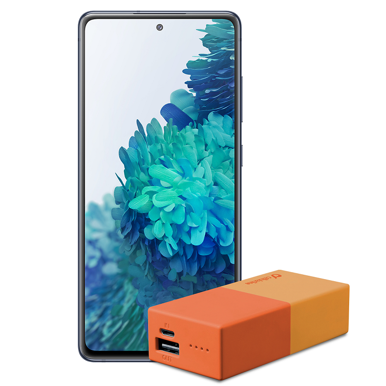 Samsung s20 fe + външна батерия