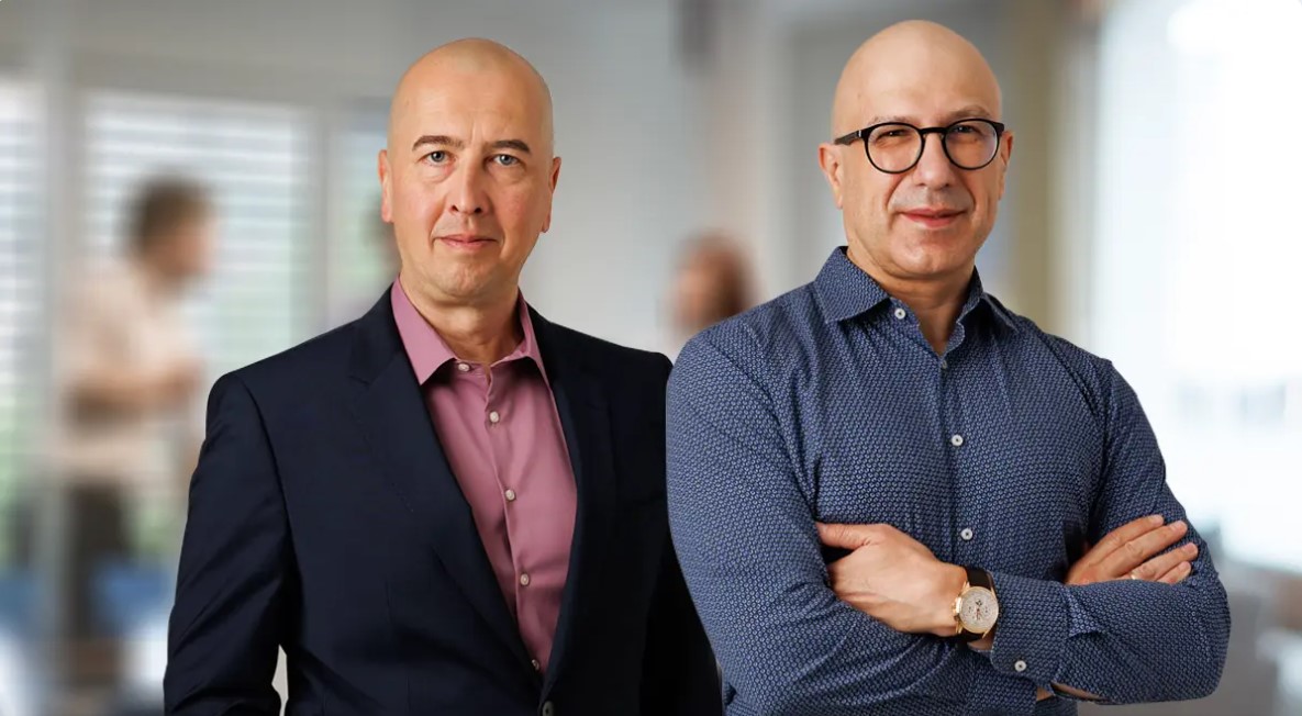 Любомир Русанов и Методи Дреновски