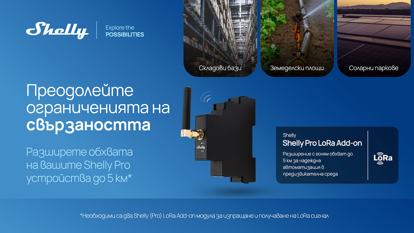 Shelly Lora Add On