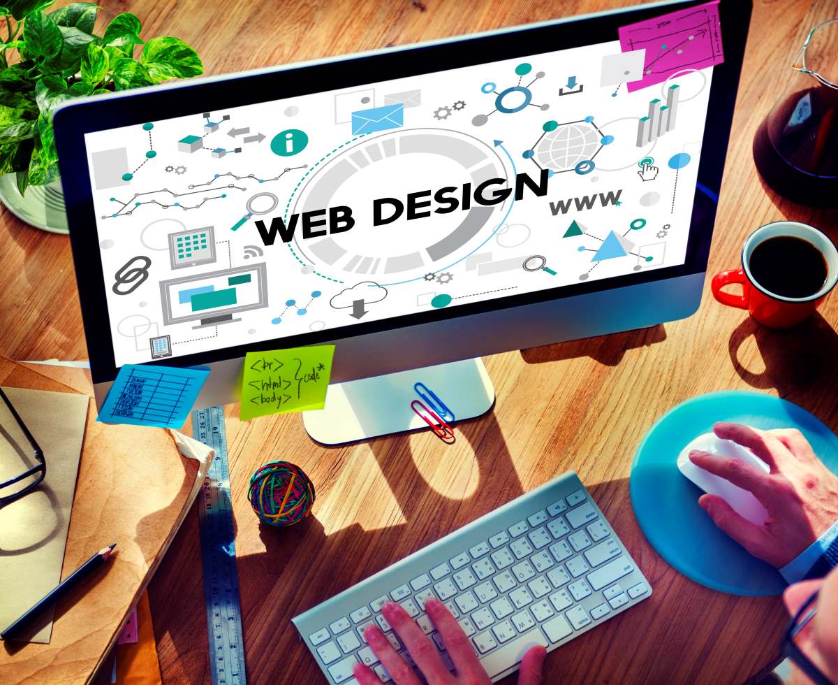 Web design technology browsing programming concept