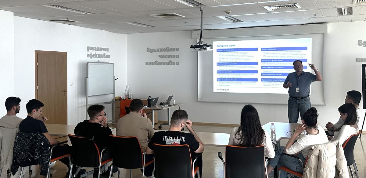 Студенти от Vivacom Техническа академия разработват бъдещето на индустрията с Private 5G решения