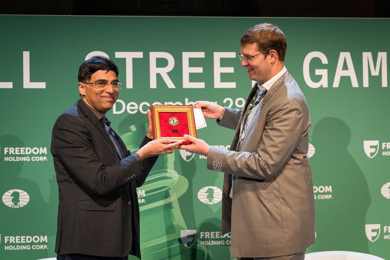 Vishy Anand and Timur Turlov